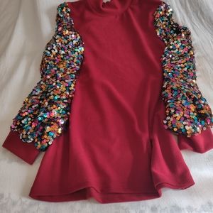 Boutique Sequined Sweater
